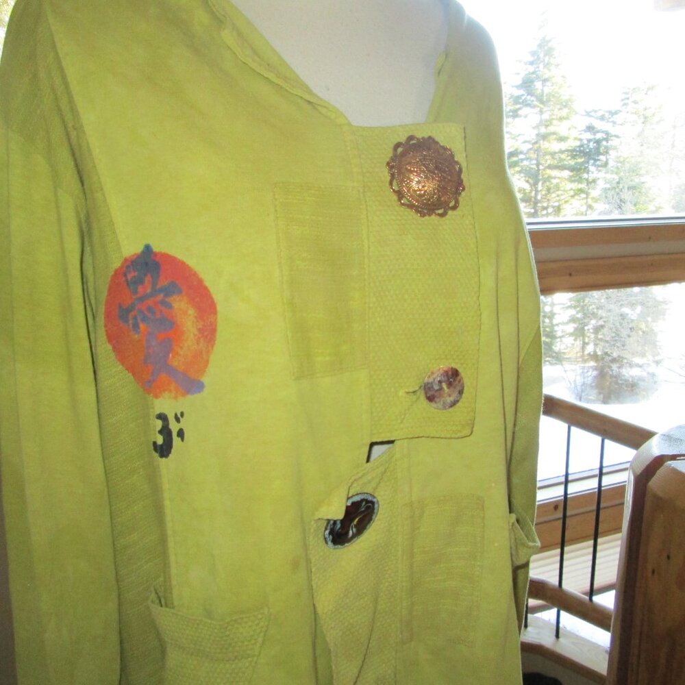 Steel Pony Asymmetrical Tunic Top w/ Wide-Leg Bryn Walker Pants & Olympic Scarf - Picture 8 of 9